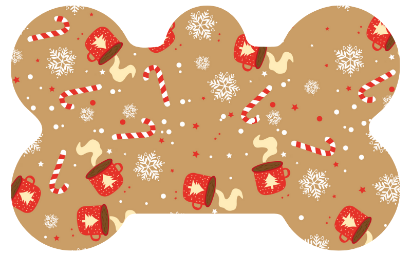 Tan Peppermint Cocoa Tag