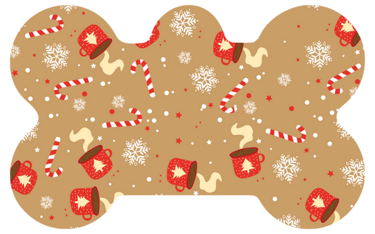 Tan Peppermint Cocoa Tag