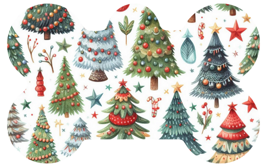 Christmas Trees Tag