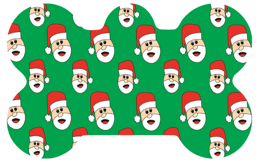 Santa Heads Tag