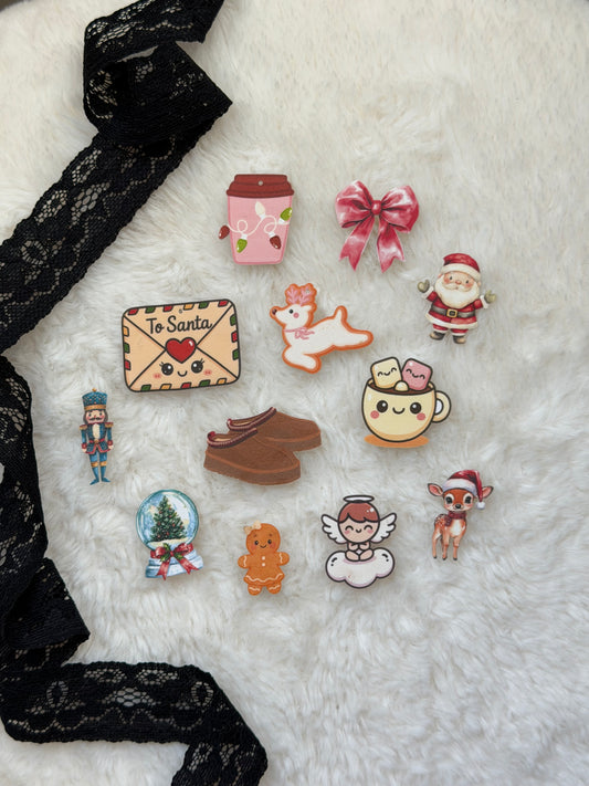 Christmas Acrylic Resin Charms