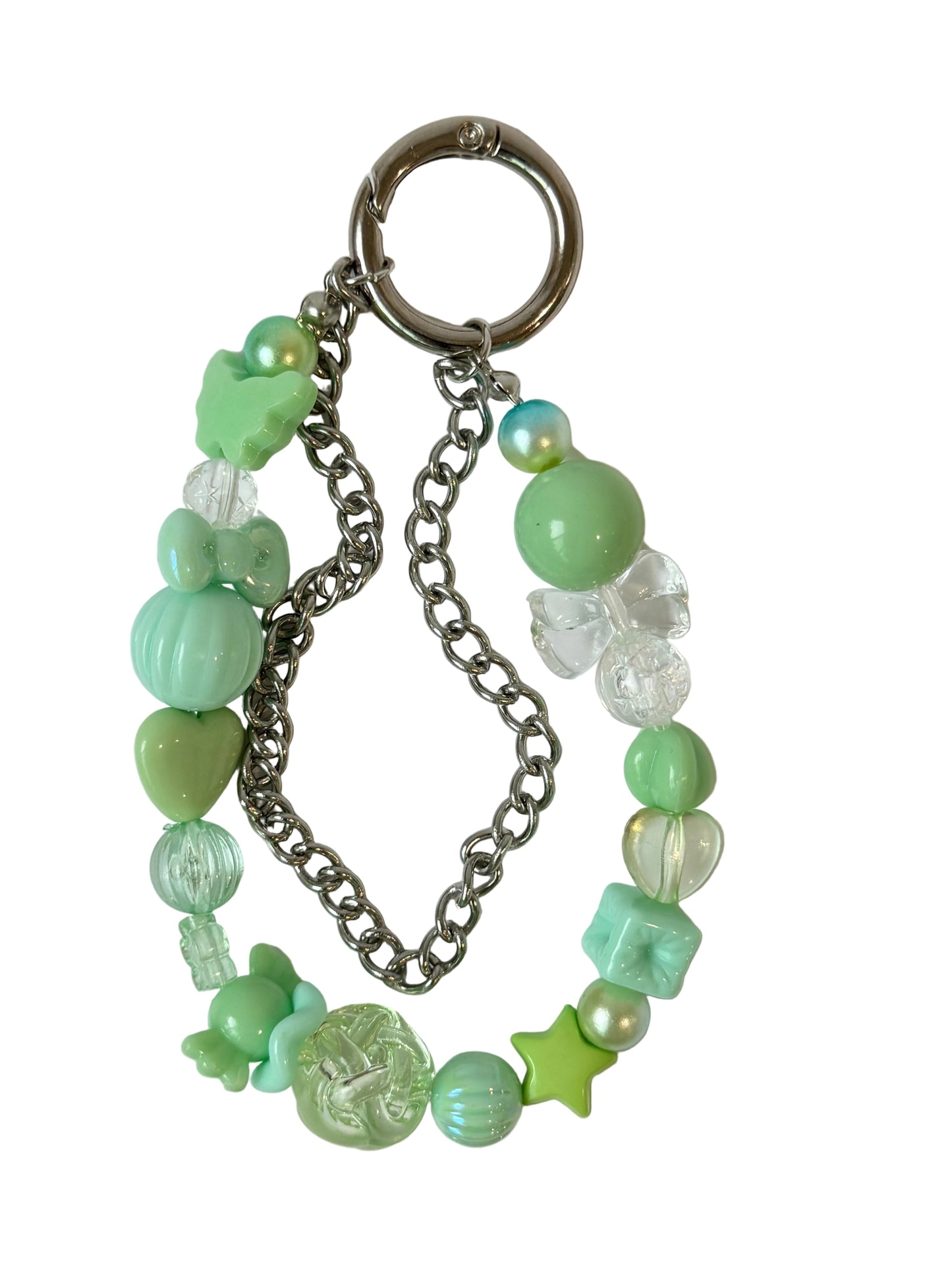 Colorful Bead Statement Keychains