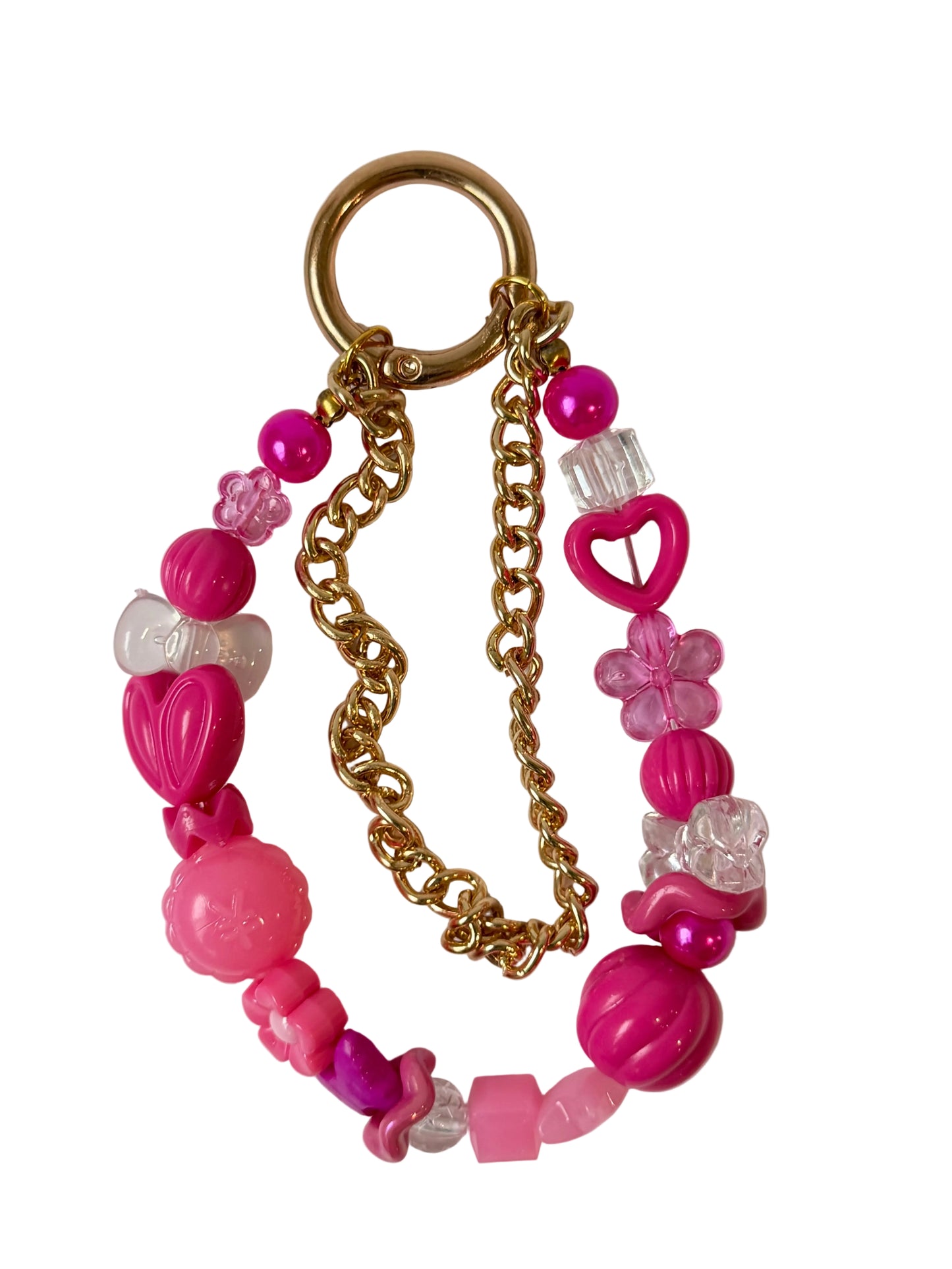 Colorful Bead Statement Keychains