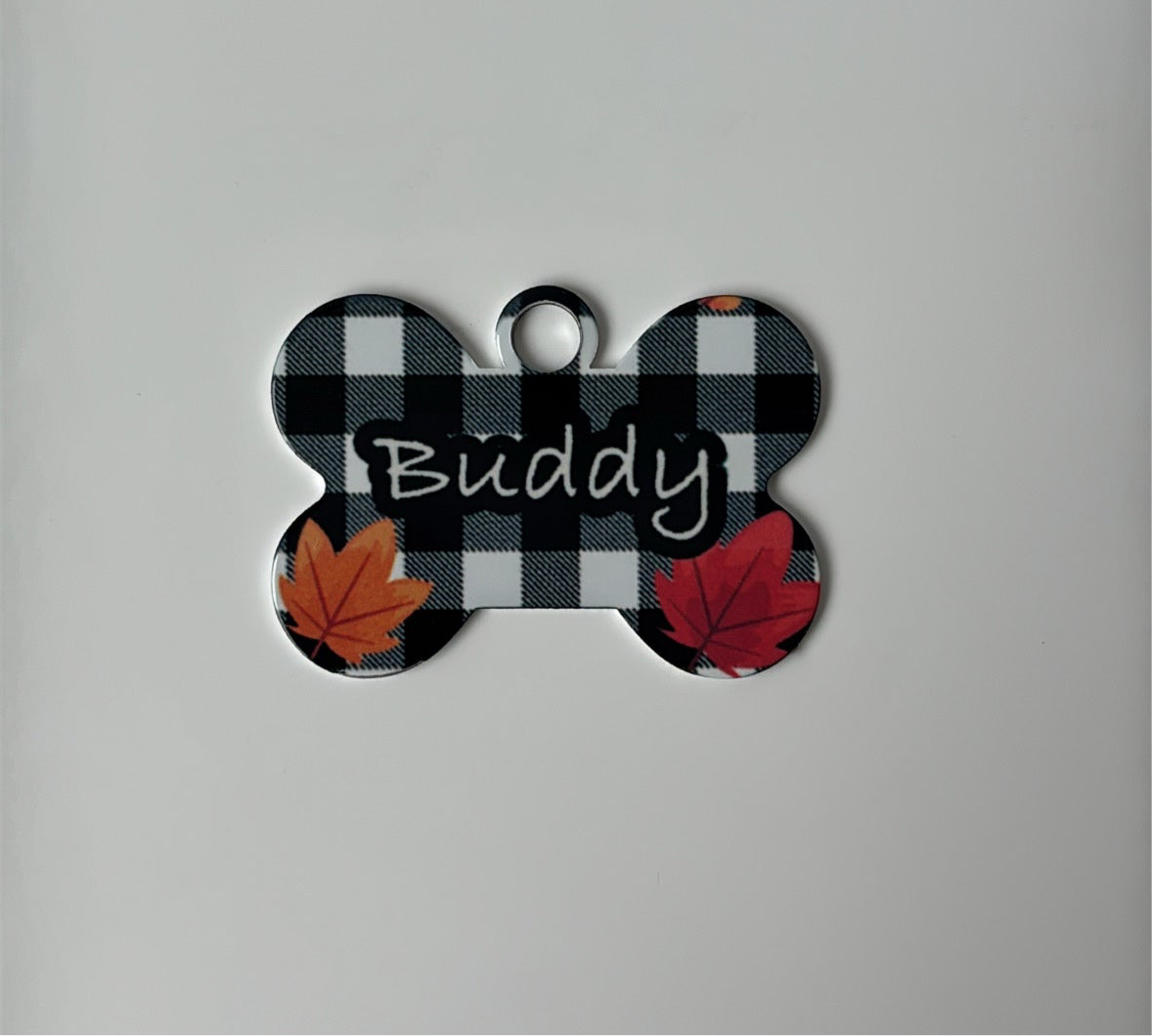 Black & White Fall Picnic Fall Tag