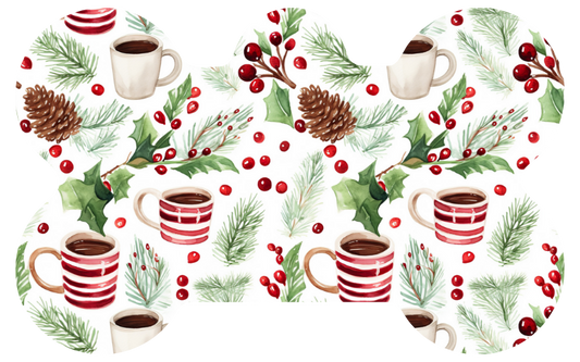 Coffee and Christmas Tag