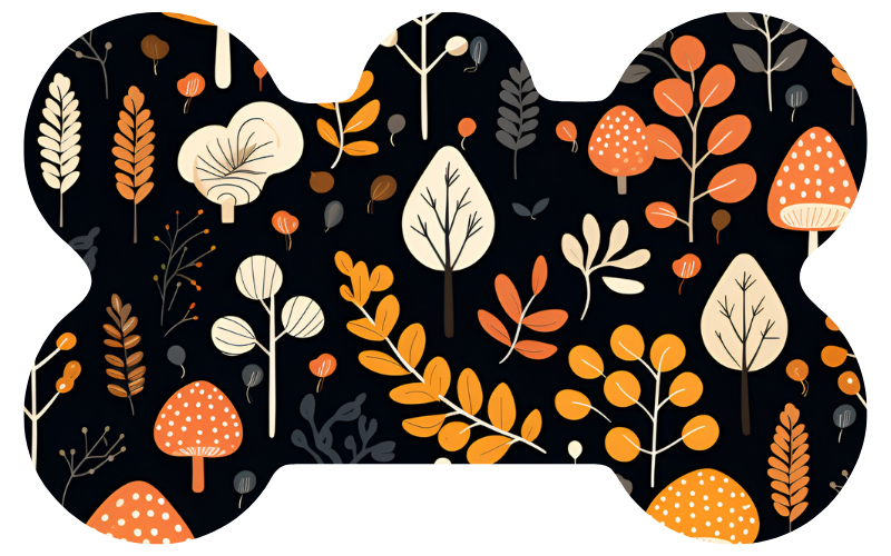 Fall Mushroom Fields Fall Tag