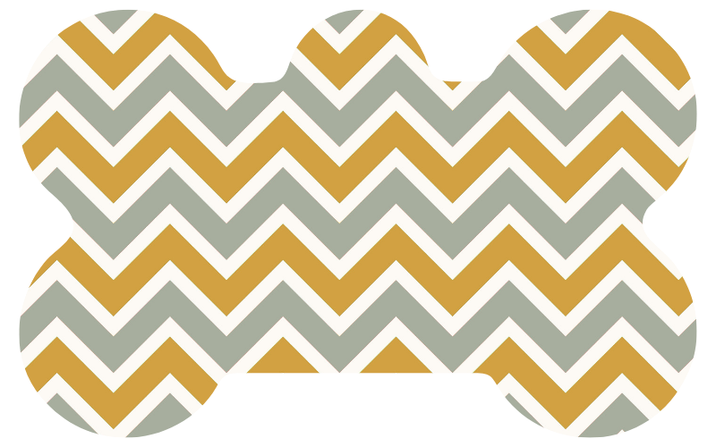 Zig Zag Strip Tag