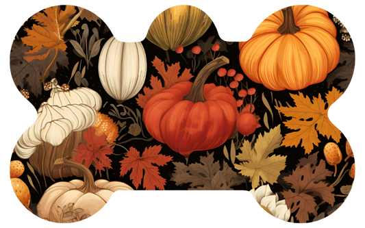 Black Fall Pumpkins Fall Tag