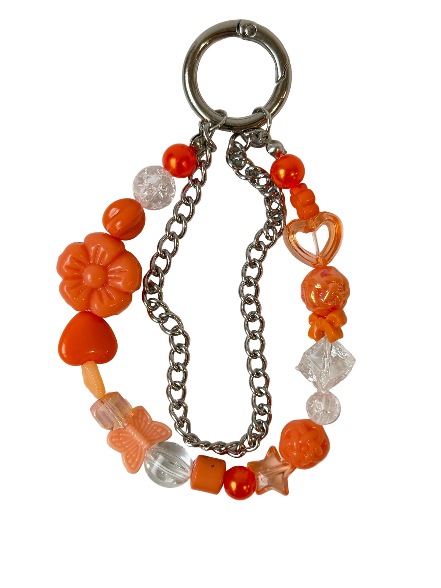 Colorful Bead Statement Keychains