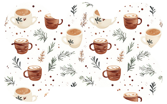 Christmas Coffee Tag