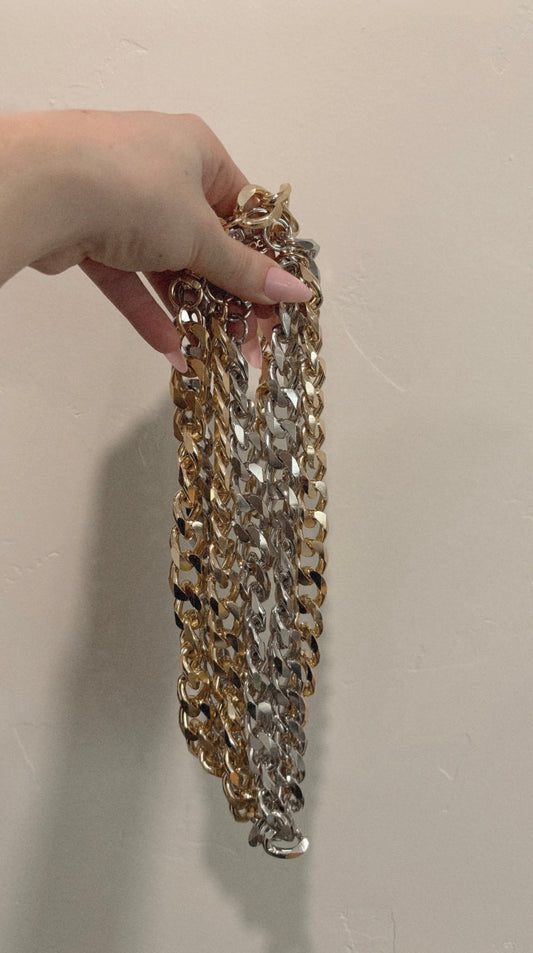 Curb chain necklace