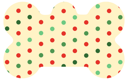 Christmas Polka Dots Tag