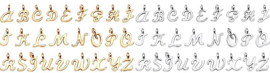 Cursive initials