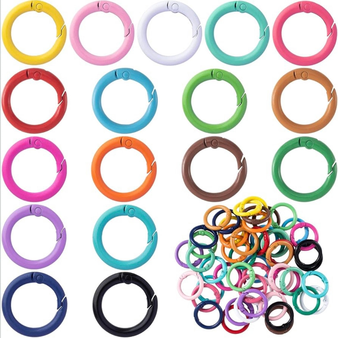 25mm Colored Carabiners