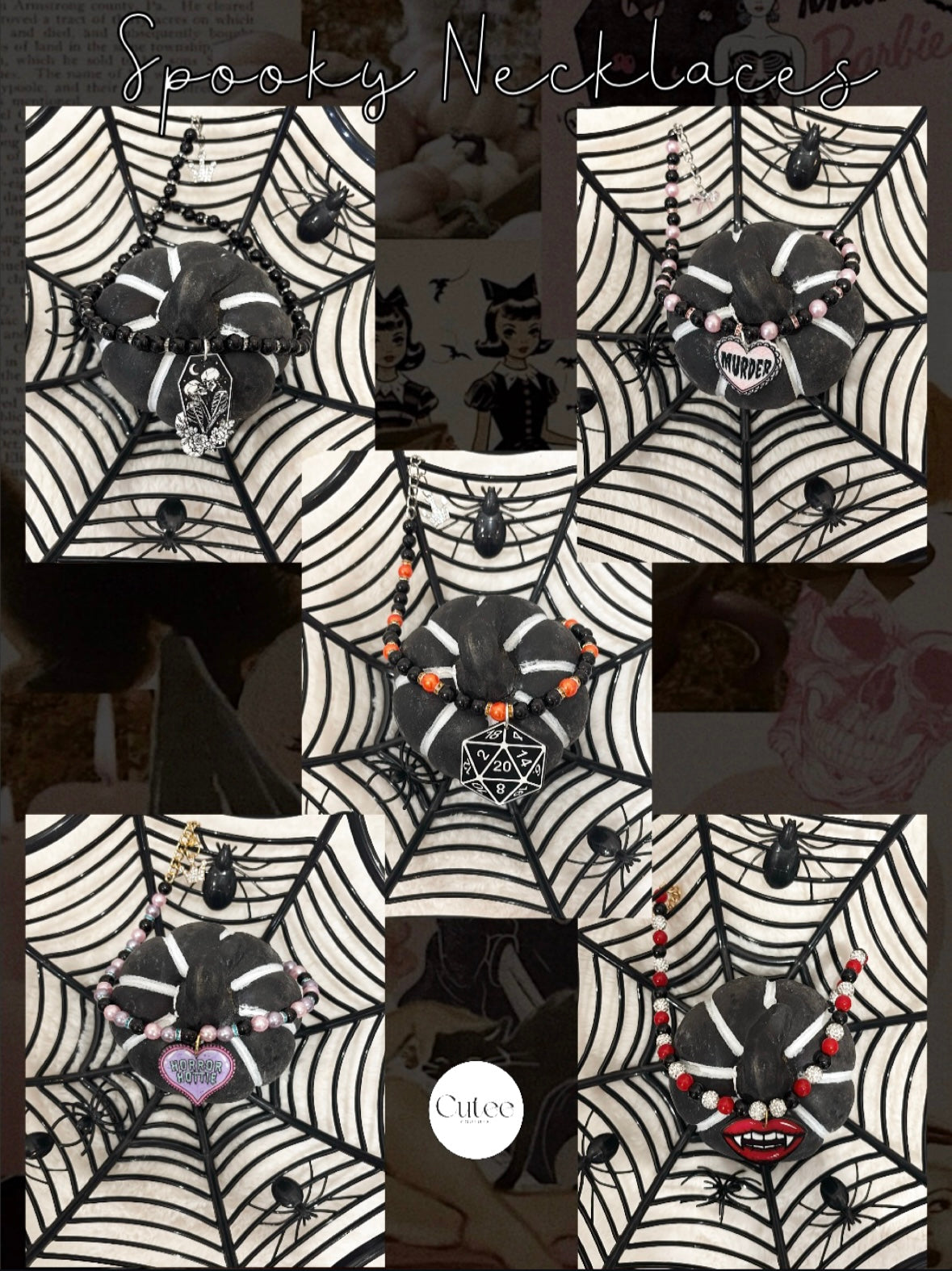 Cutee Spooky Necklaces