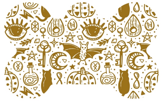 Goldy Witch Halloween Tag