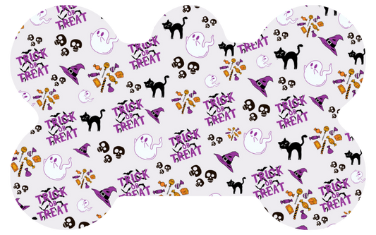 Lavender Trick Or Treat Halloween Tag