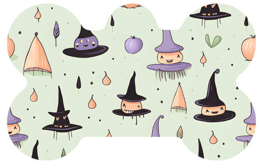 Pumpkin Witches Halloween Tag