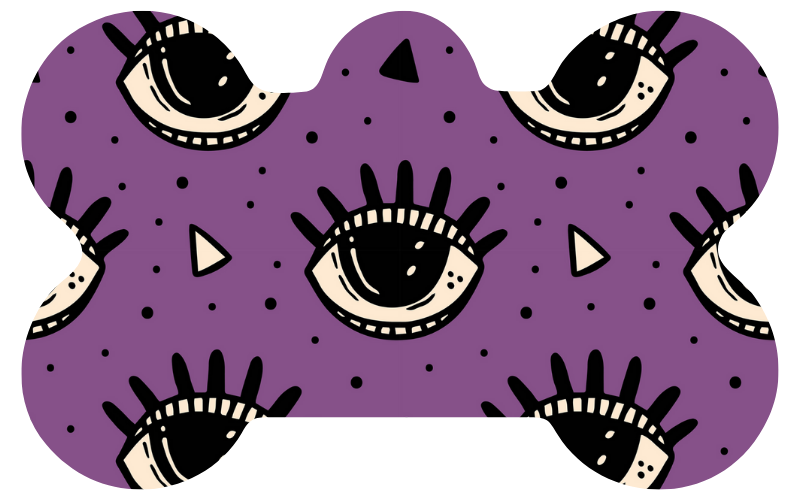Spooky Eye Halloween Tag