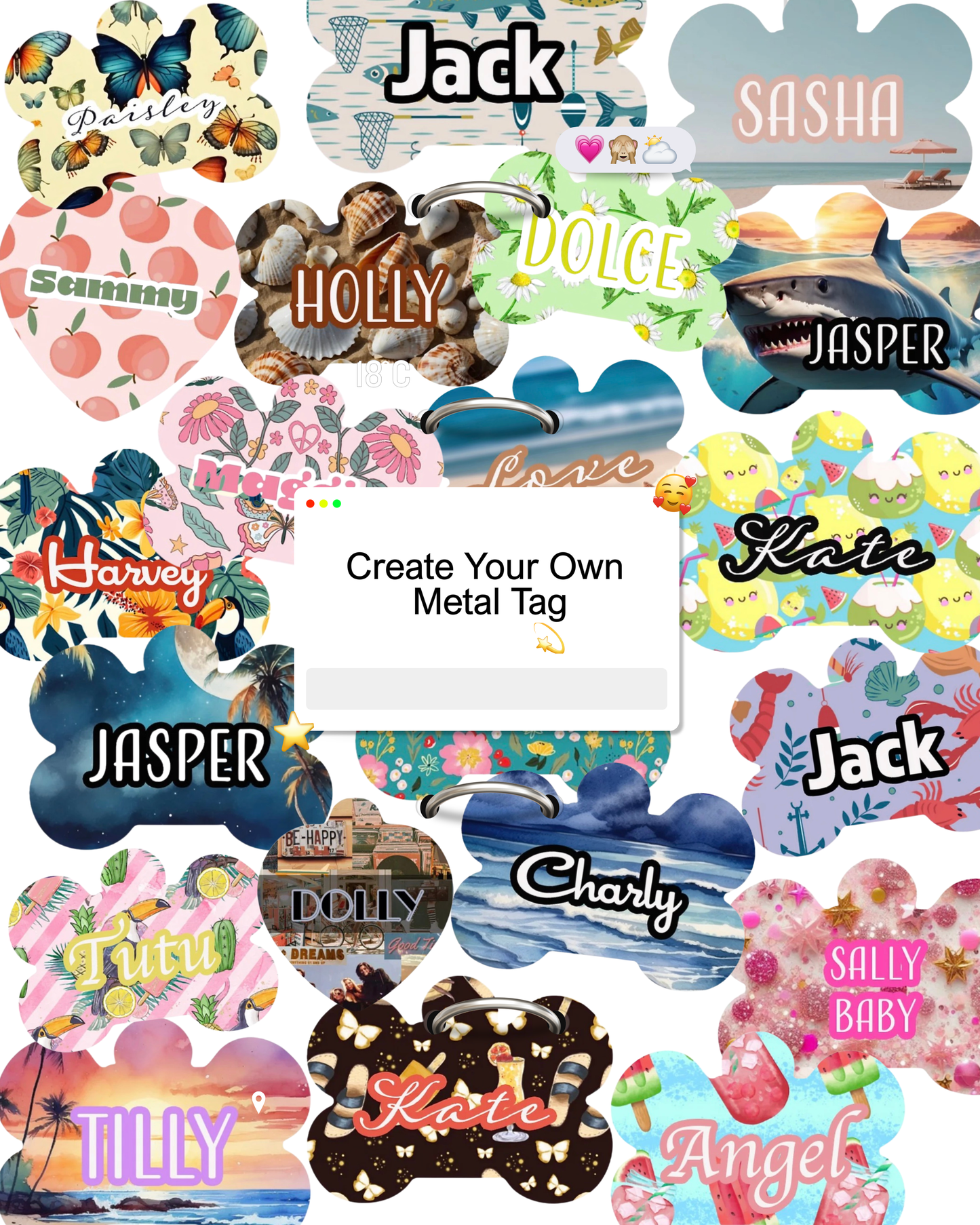 Customize Your Own Metal Tag