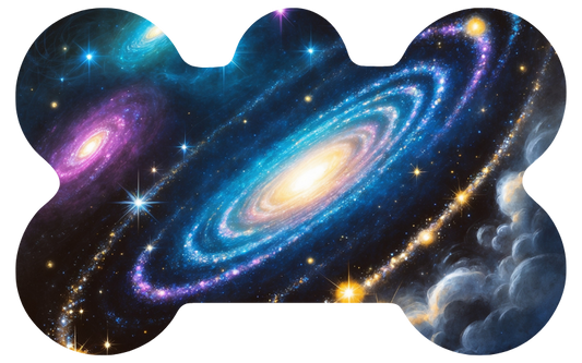 Black Galaxy Tag
