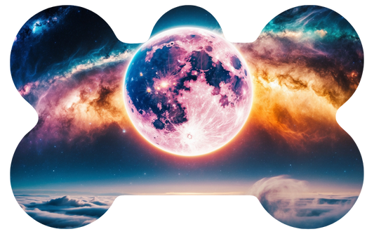 Moon Galaxy Tag