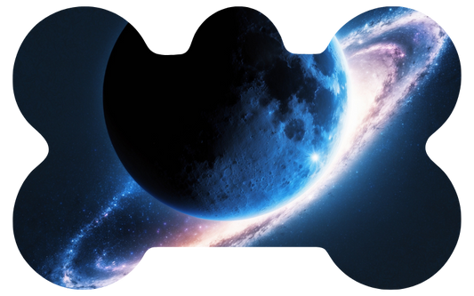 Dark Moon Galaxy Tag