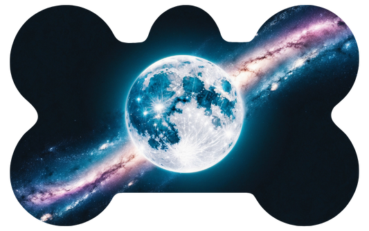 Bright Moon Galaxy Tag