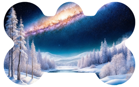 Snow Galaxy Tag