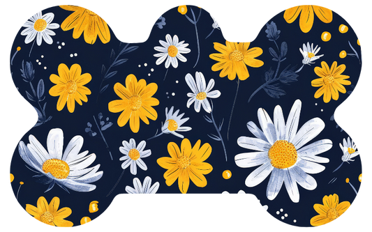 Sunny Daisy Flower Tag