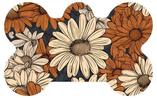 Orange Sunflower Tag