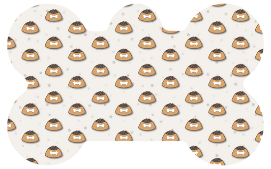 Dog Food Bowl Tag
