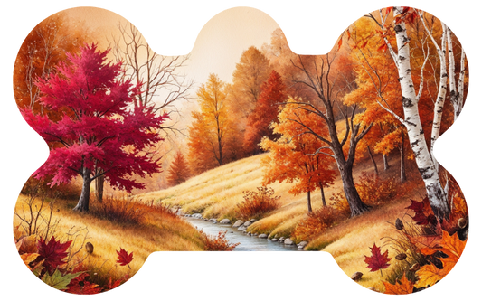 Fall Scene Fall Tag