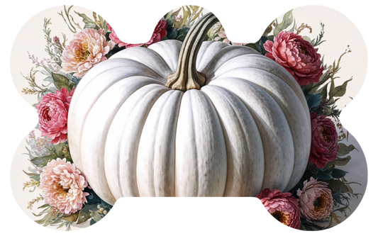 Big White Pumpkin Tag