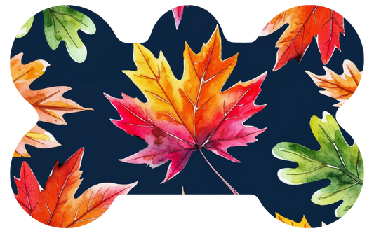 Deep Blue Fall Tag