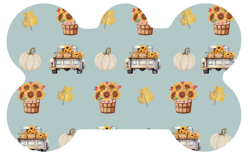 Pumpkins & Sunflowers Fall Tag