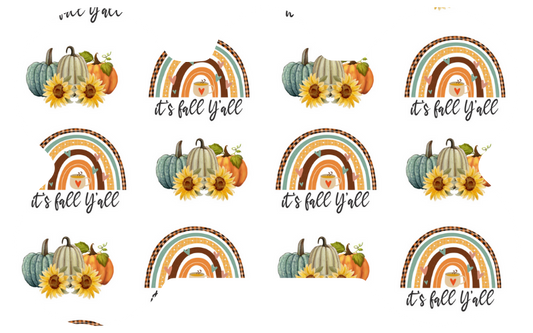 “It’s Fall Y’all” Fall Tag