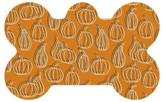 Pumpkin Outline Fall Tag