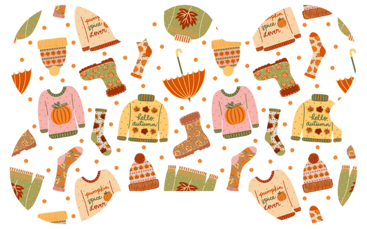 Hello Autumn Cozy Fall Tag