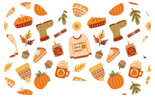 Pumpkin Spice Lover Fall Tag