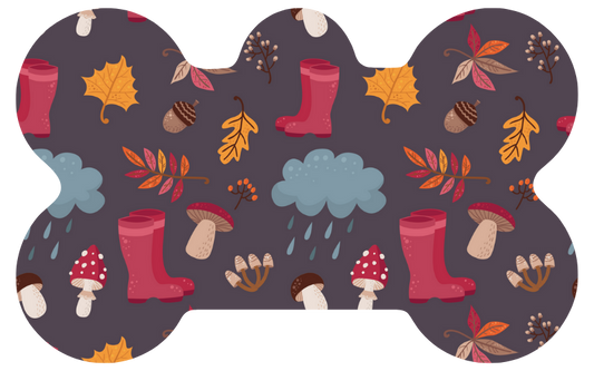 Rainy Autumn Day Fall Tag