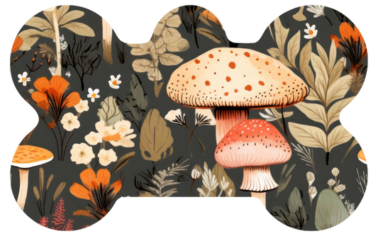 Autumn Mushroom Tag