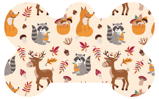 Autumn Characters Fall Tag