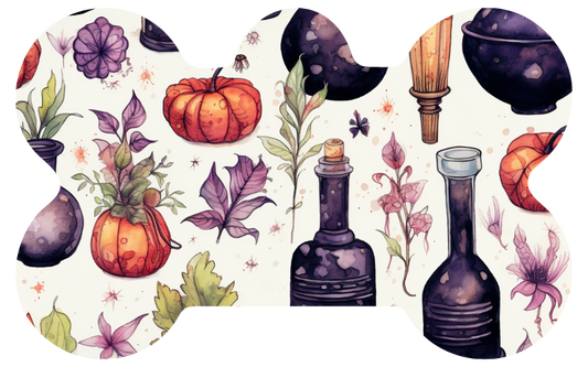 Fall Potions Halloween Tag