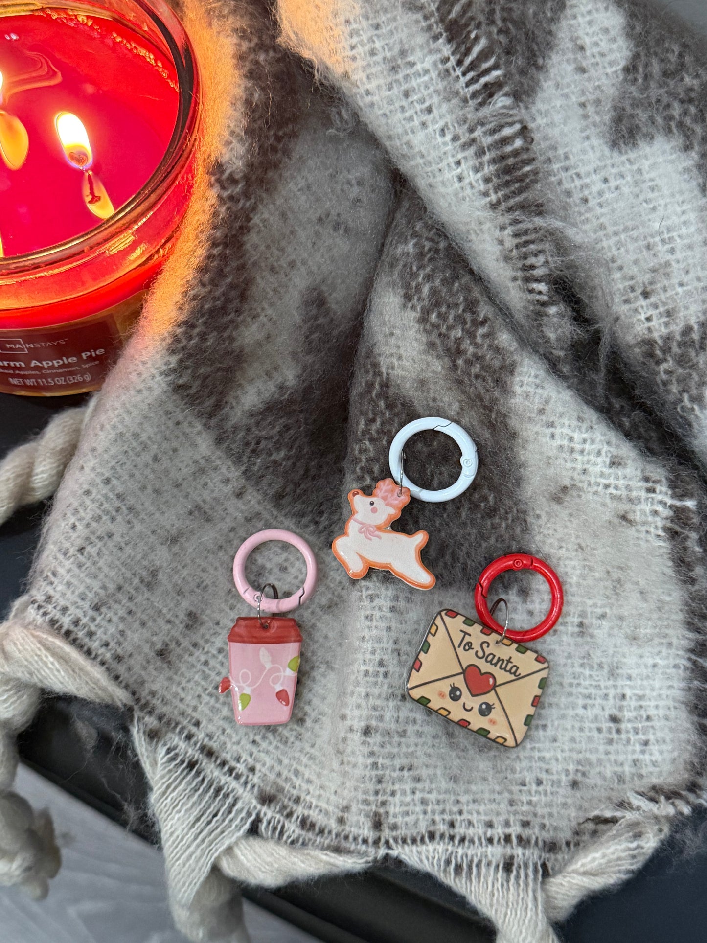 Christmas Acrylic Resin Charms