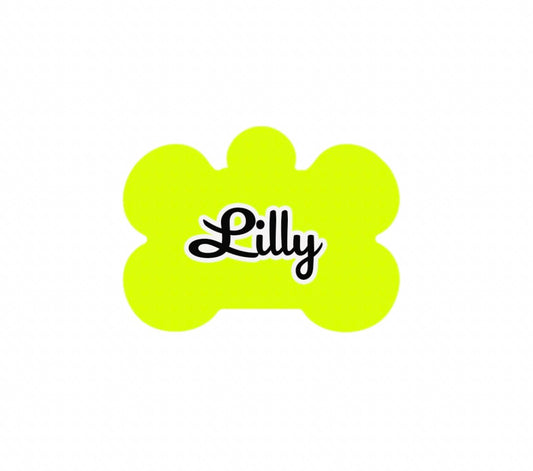 Neon Yellow Tag