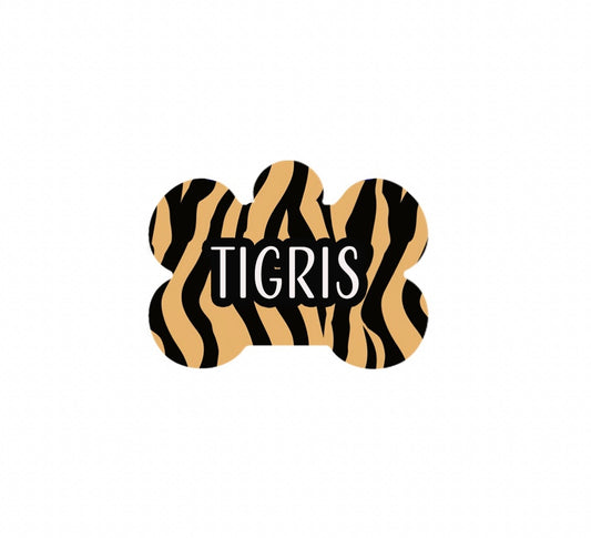 Tiger Print Tag