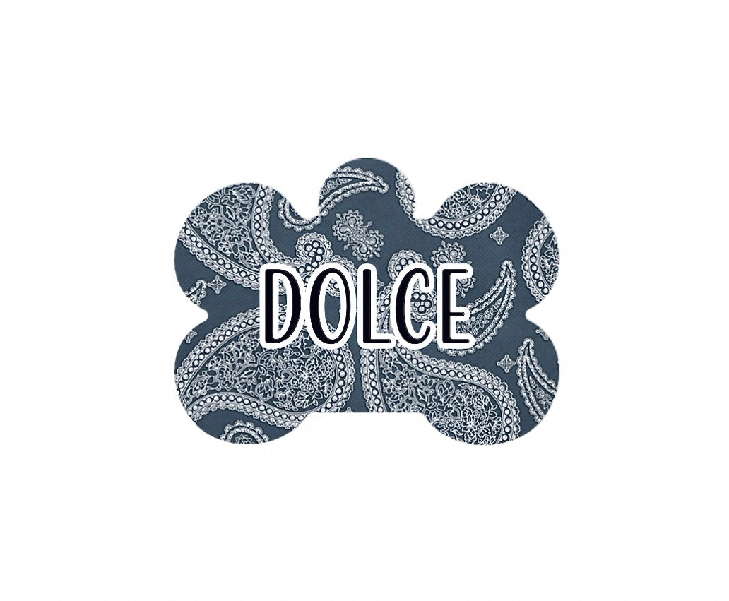 Retro Pattern Tag