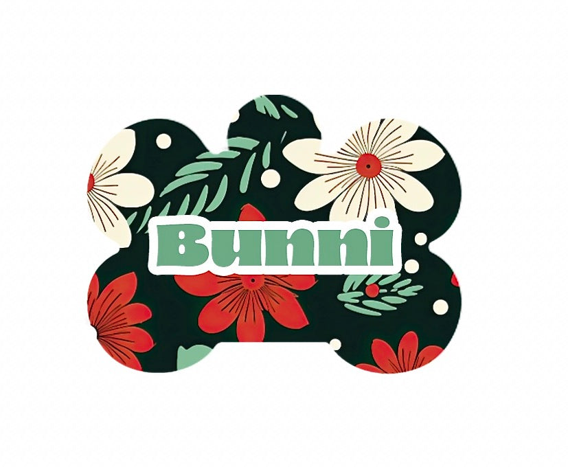 Spring Flowers Tag