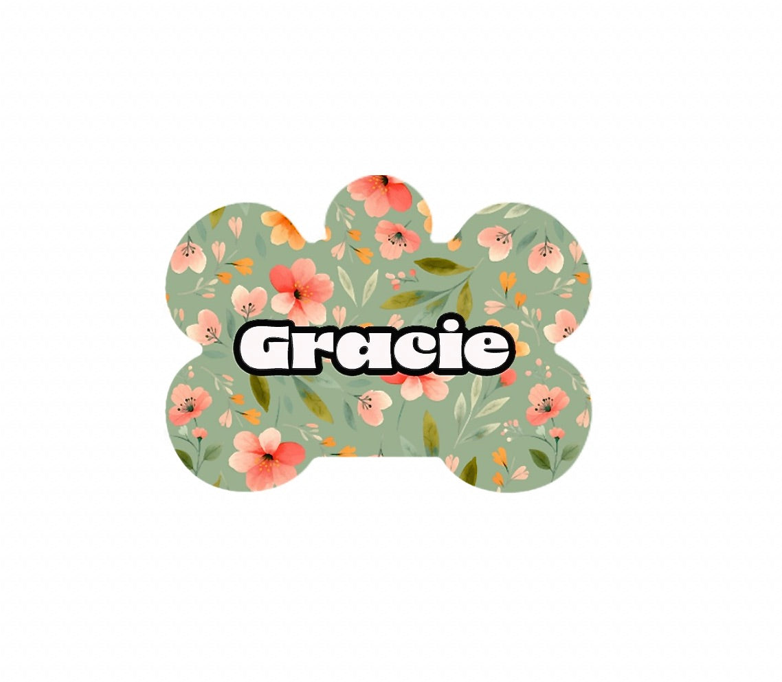 Spring Flowers Tag
